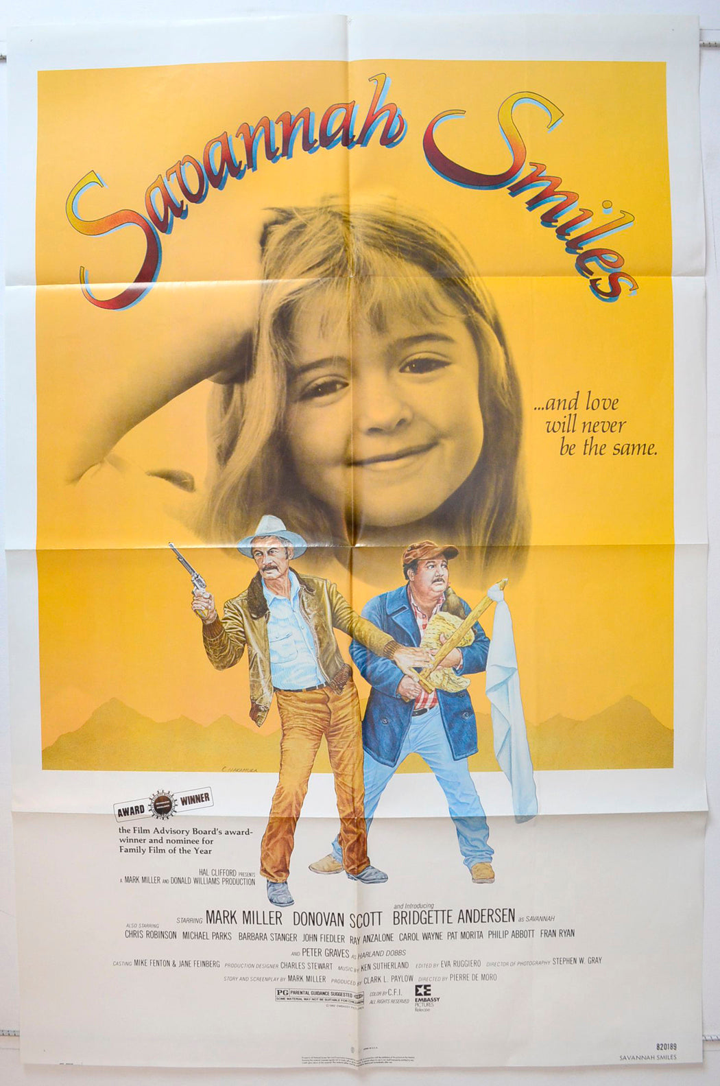 Savannah Smiles Original One Sheet Poster - Movie Poster