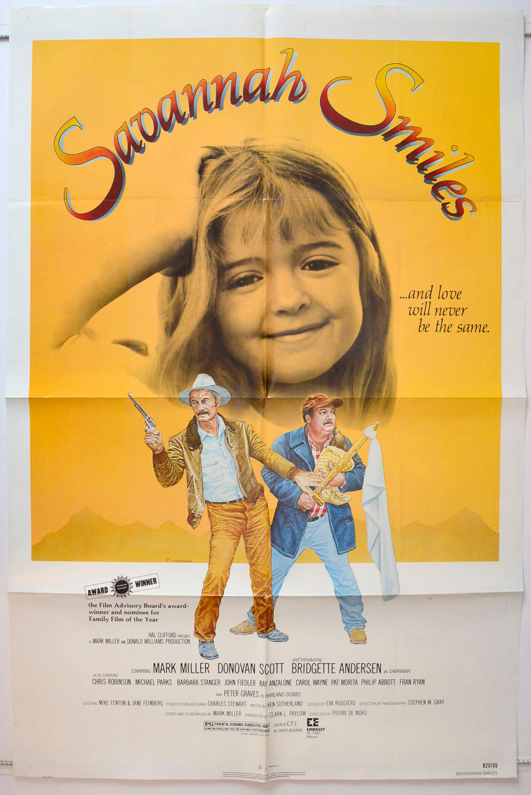 Savannah Smiles Original One Sheet Poster - Movie Poster