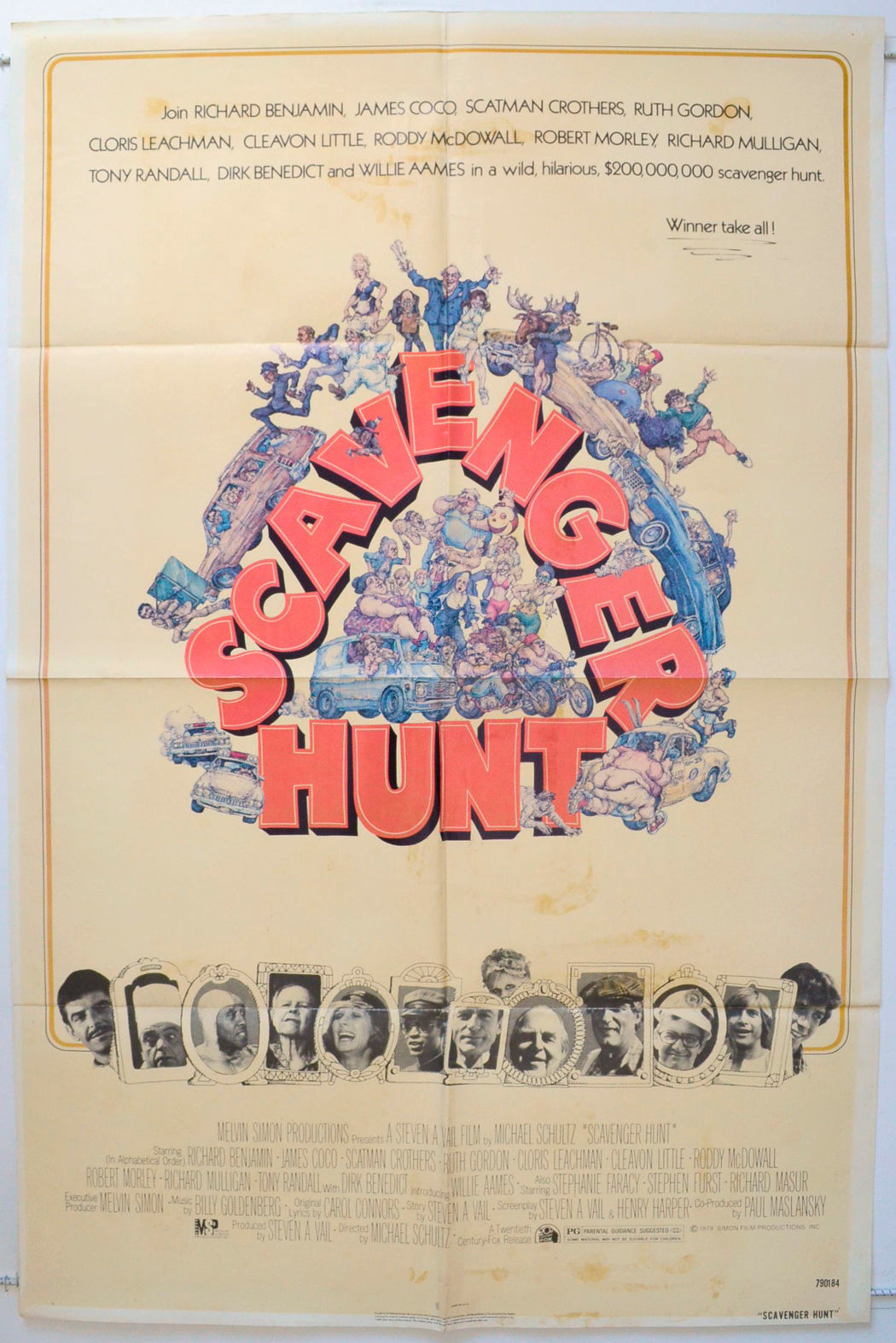 Scavenger Hunt Original One Sheet Poster - Movie Poster