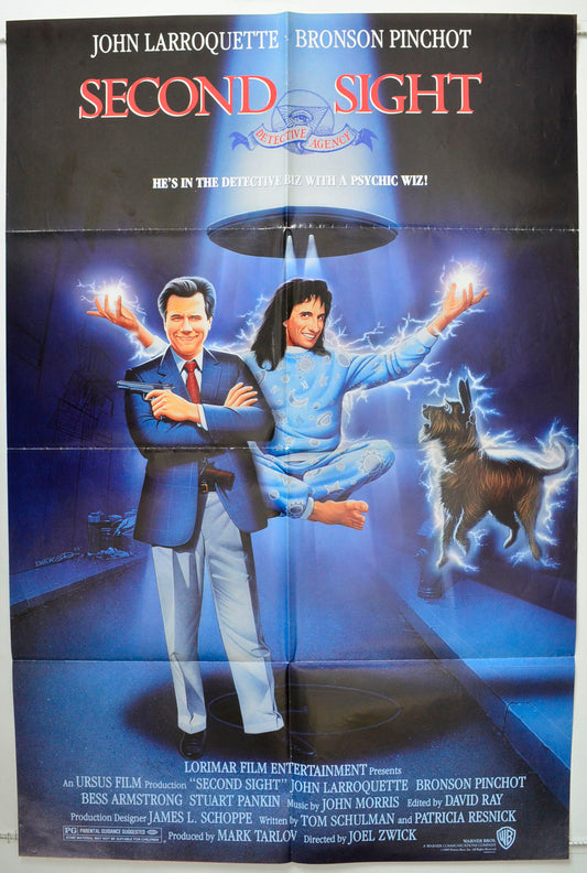 Second Sight Original One Sheet Poster - Movie Poster