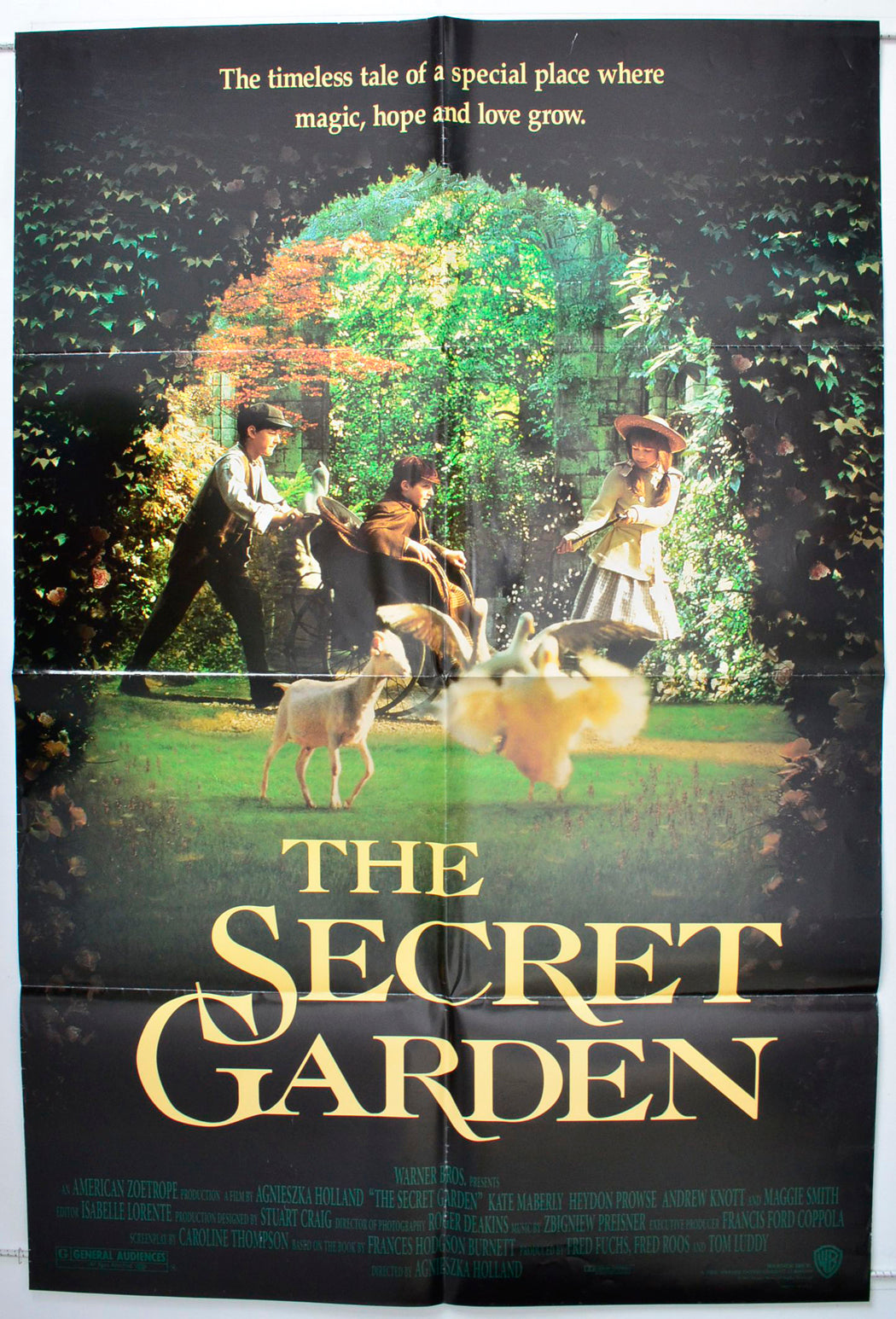 The Secret Garden Original One Sheet Poster - Movie Poster