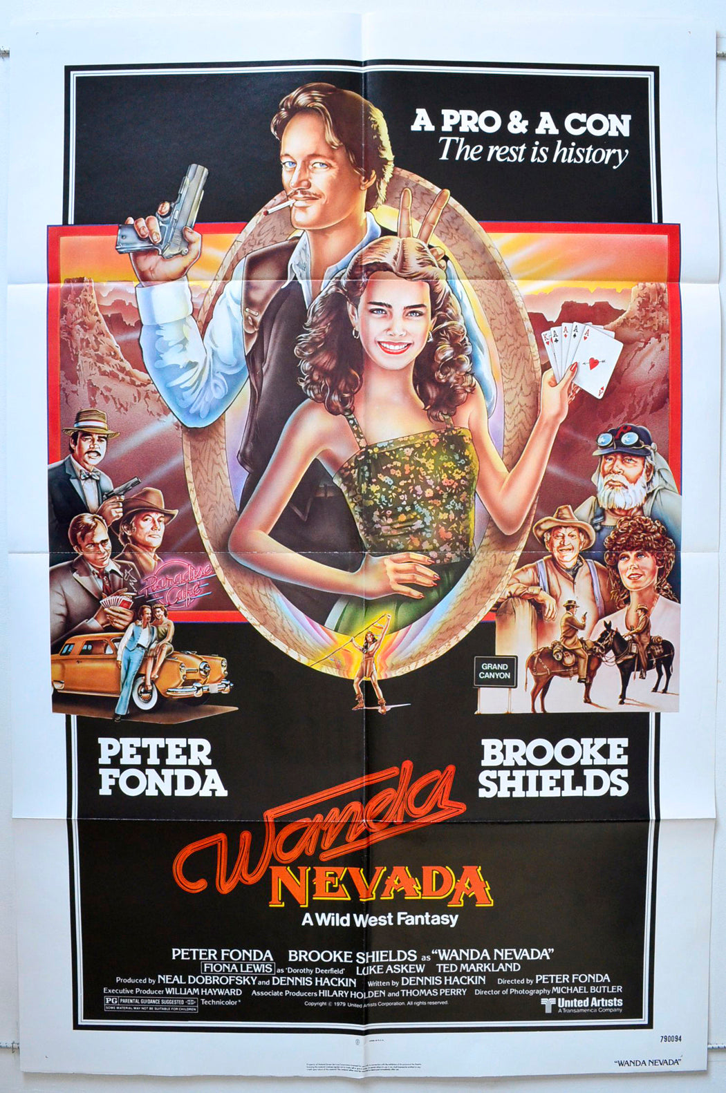 Wanda Nevada Original One Sheet Poster - Movie Poster