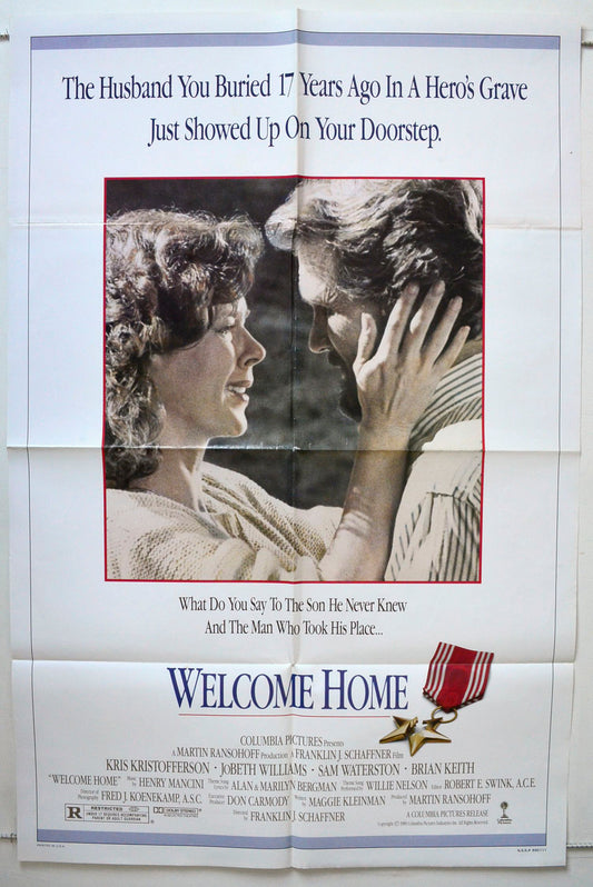 Welcome Home Original One Sheet Poster - Movie Poster