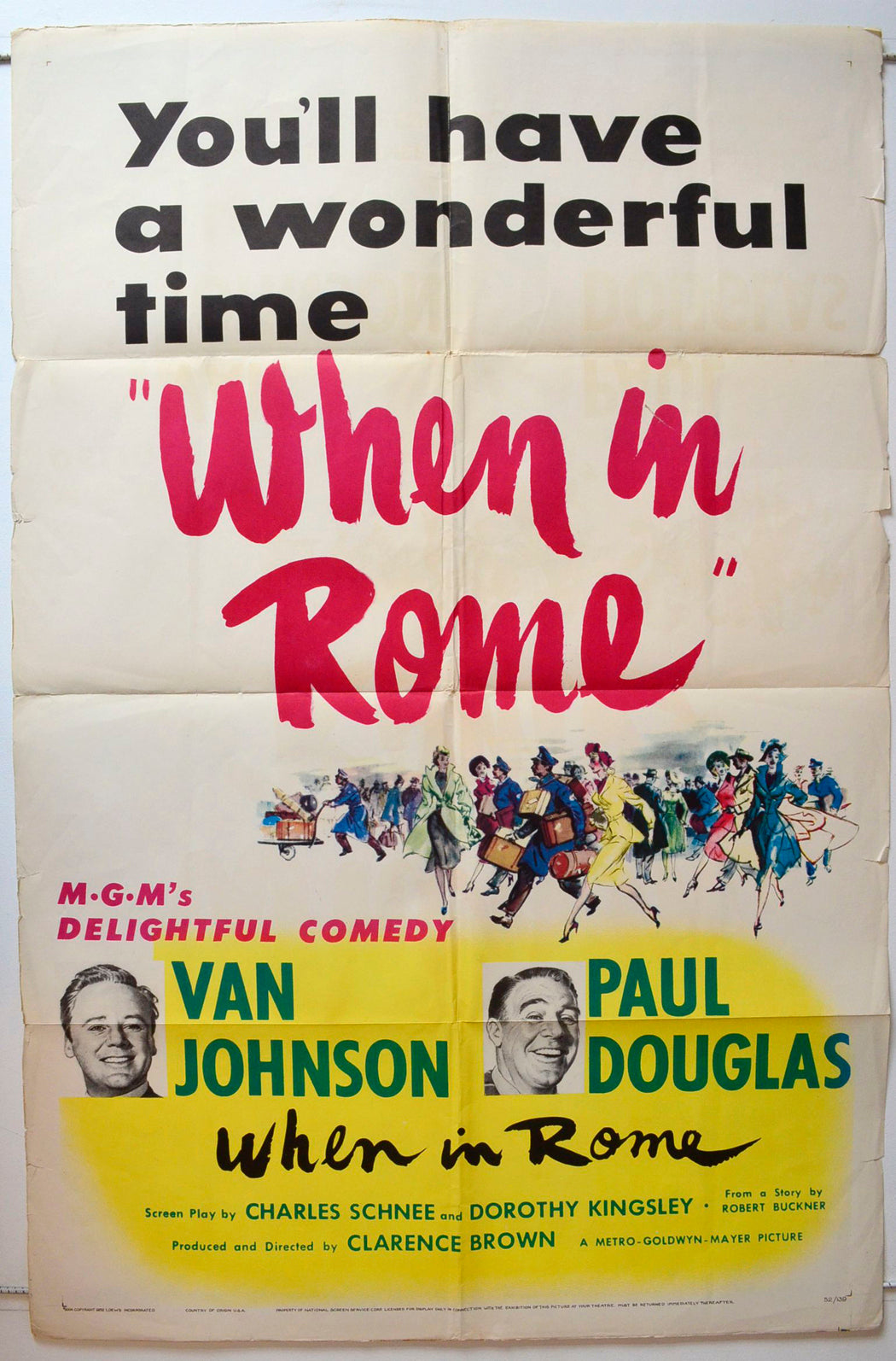 When In Rome Original One Sheet Poster - Movie Poster