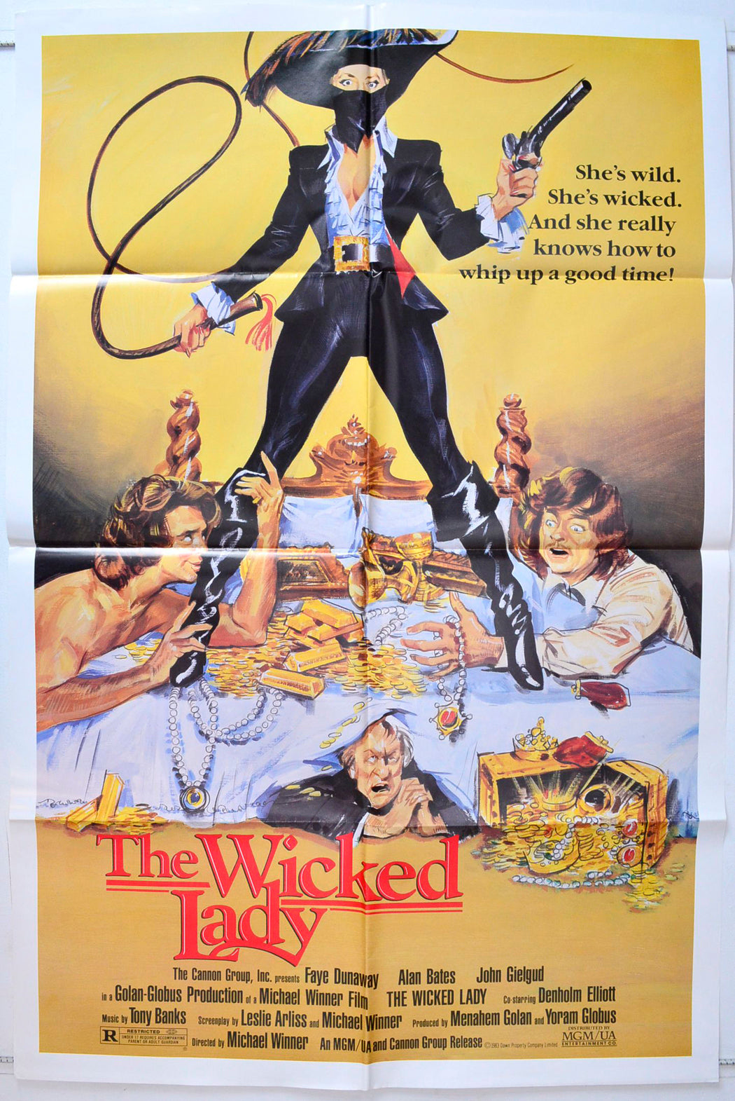 The Wicked Lady Original One Sheet Poster - Movie Poster