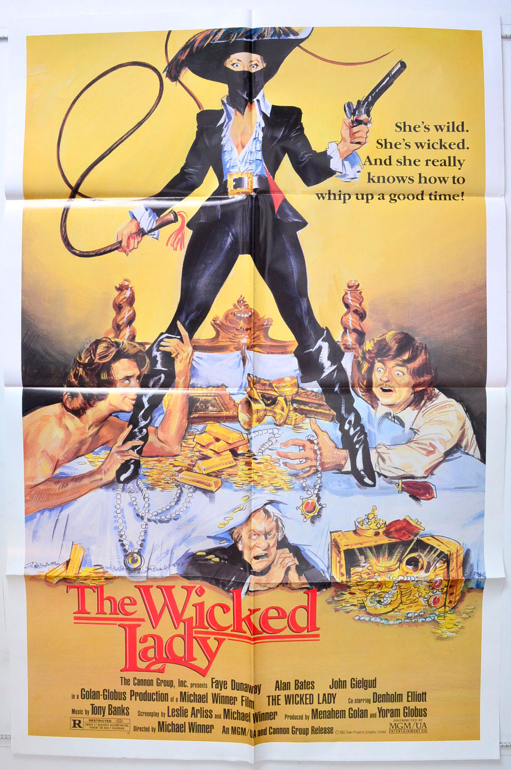 The Wicked Lady Original One Sheet Poster - Movie Poster