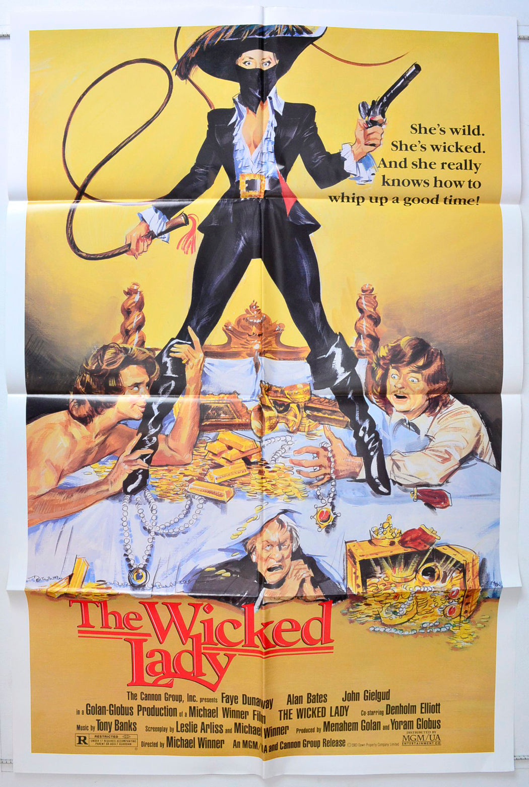 The Wicked Lady Original One Sheet Poster - Movie Poster