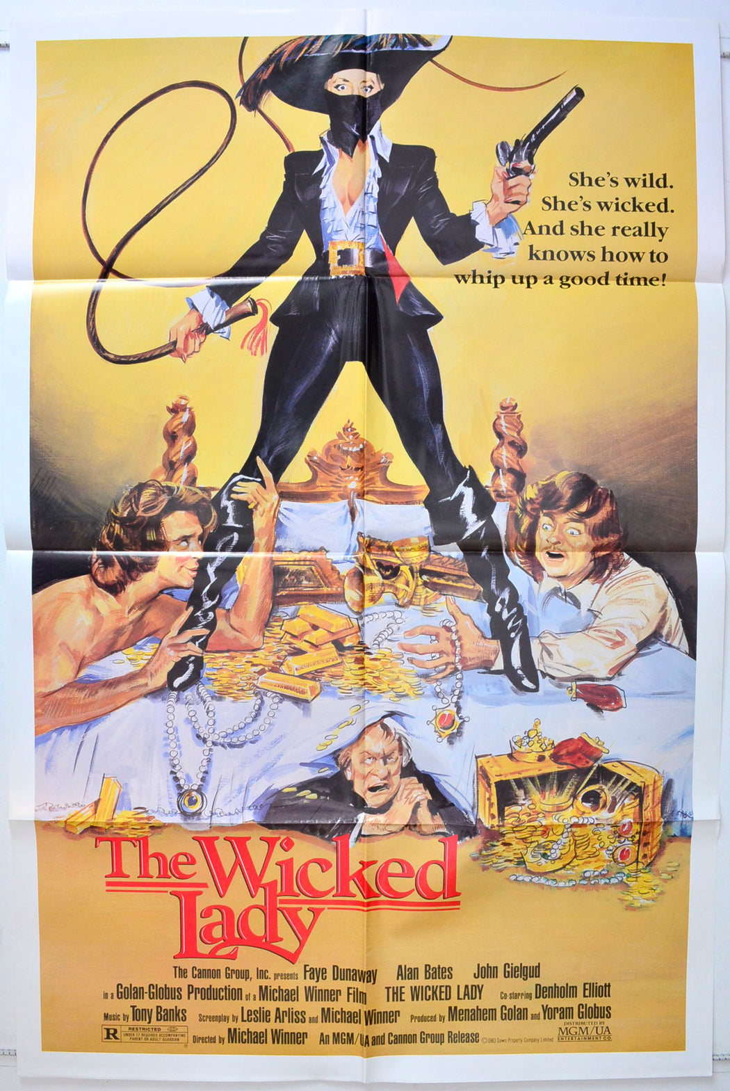 The Wicked Lady Original One Sheet Poster - Movie Poster