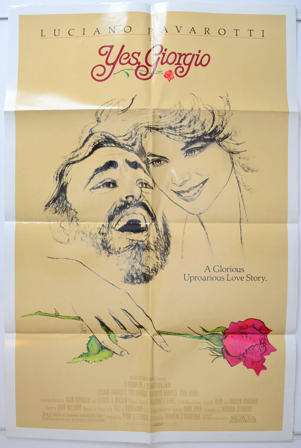 Yes, Giorgio Original One Sheet Poster - Movie Poster