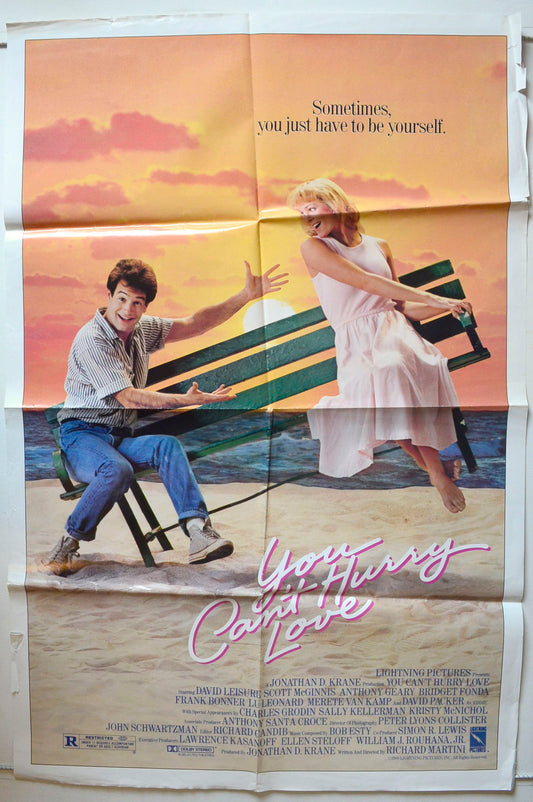 You Can't Hurry Love Original One Sheet Poster - Movie Poster