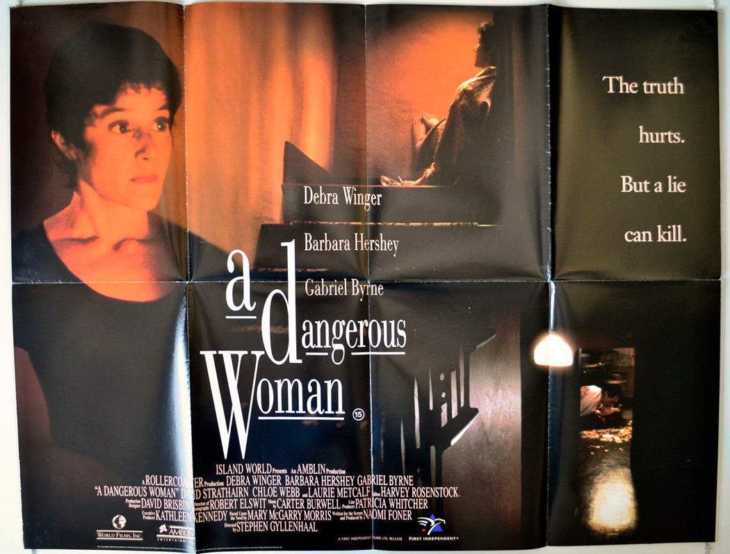 A Dangerous Woman   Original British Quad Poster - Movie Poster