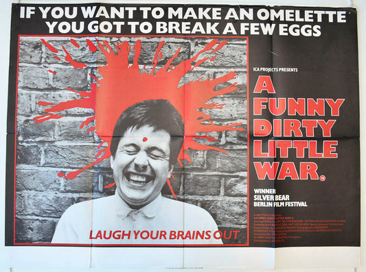 A Funny Dirty Little War   (a.k.a No habrá más penas ni olvido)  Original British Quad Poster - Movie Poster