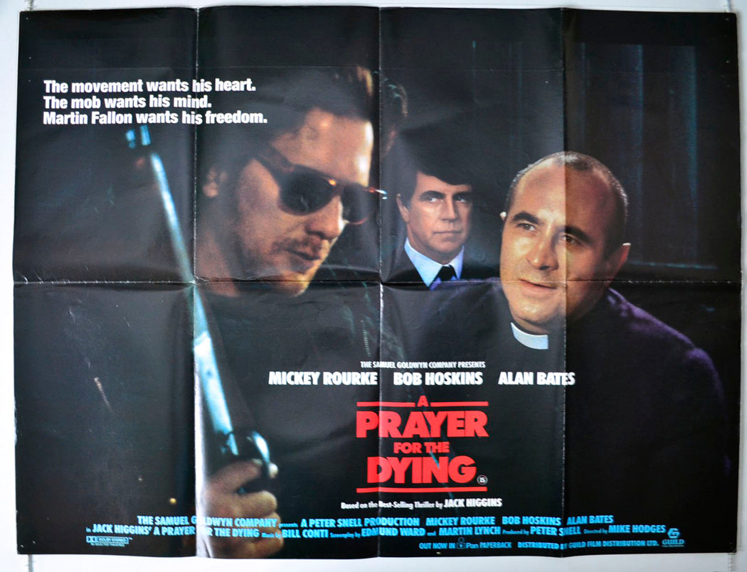 A Prayer For The Dying   Original British Quad Poster - Movie Poster