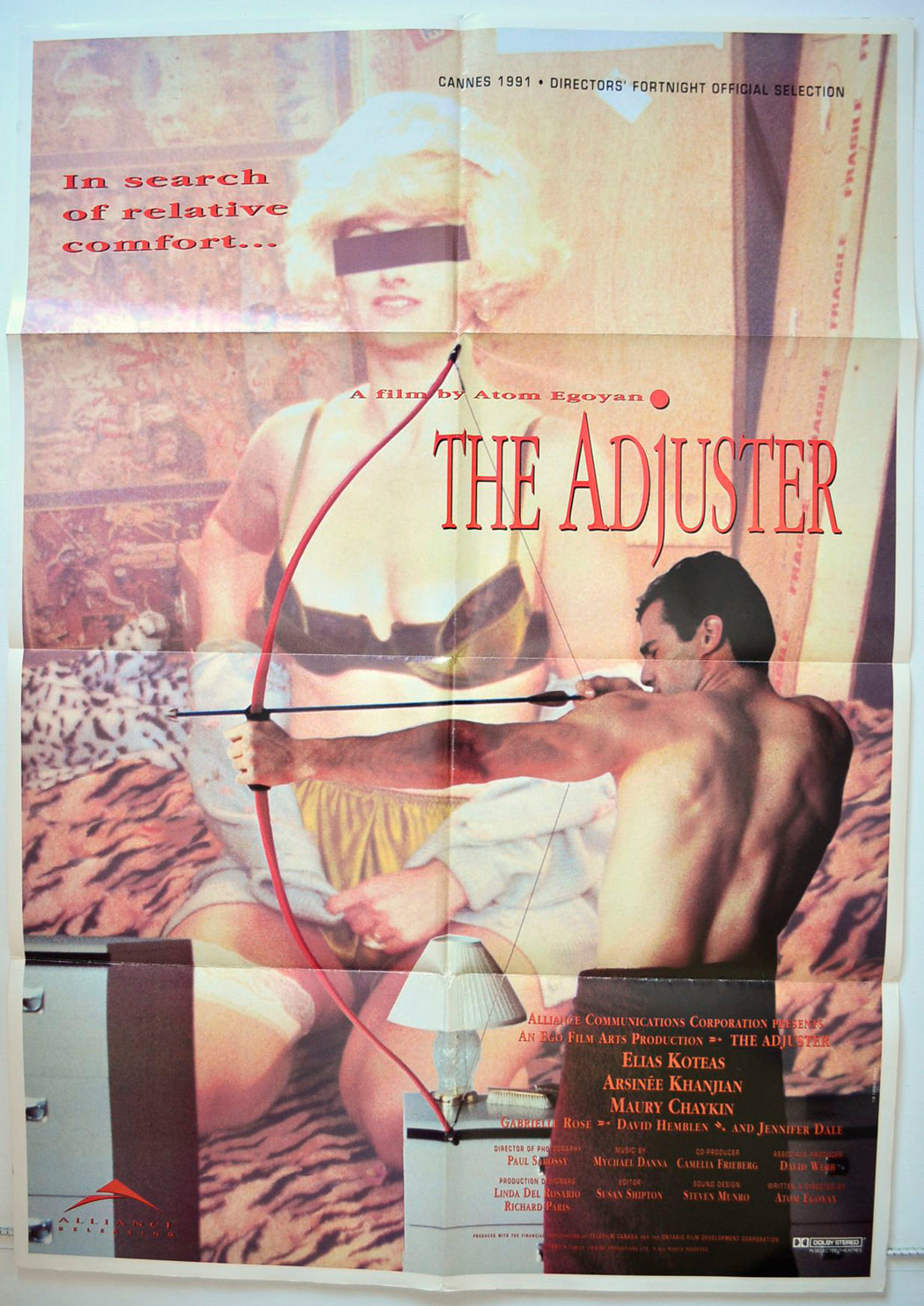 The Adjuster   Original One Sheet Poster - Movie Poster