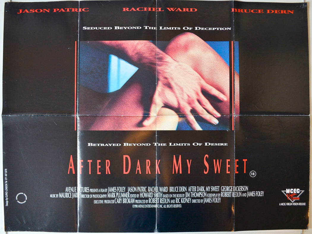 After Dark My Sweet   Original British Quad Poster - Movie Poster