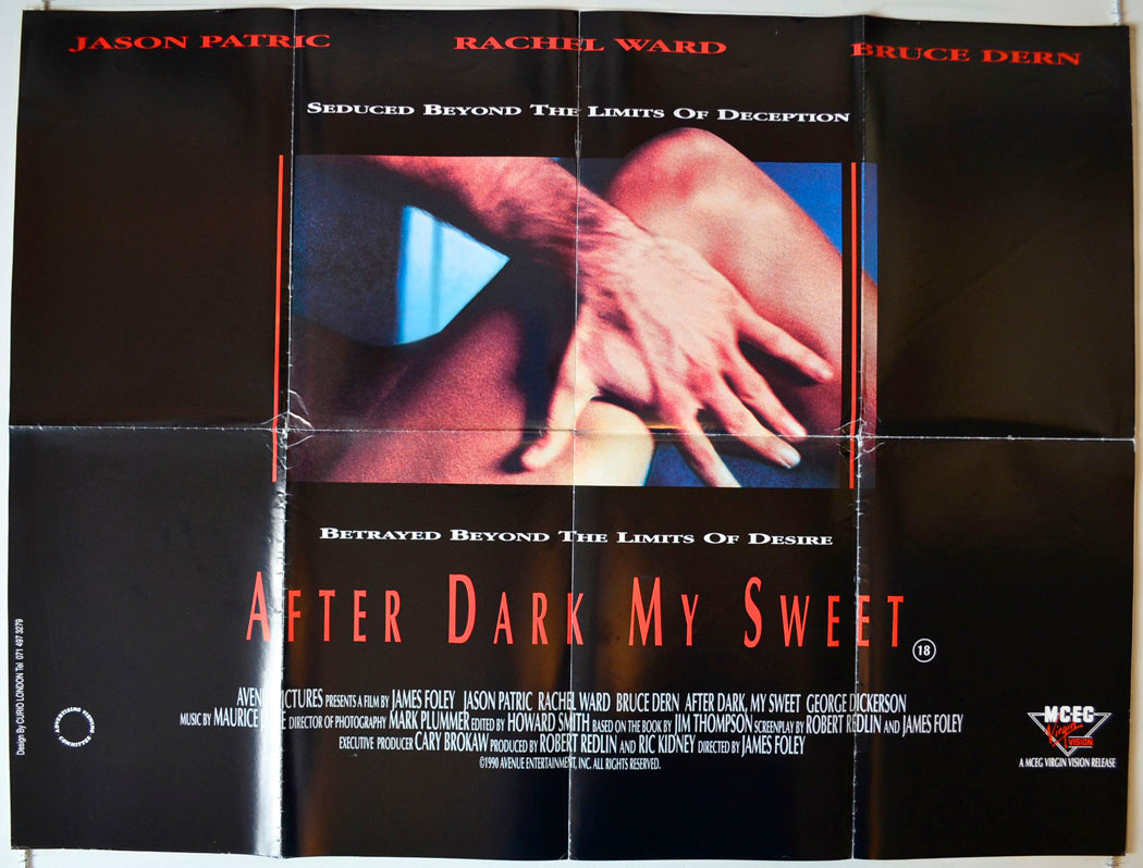 After Dark My Sweet   Original British Quad Poster - Movie Poster