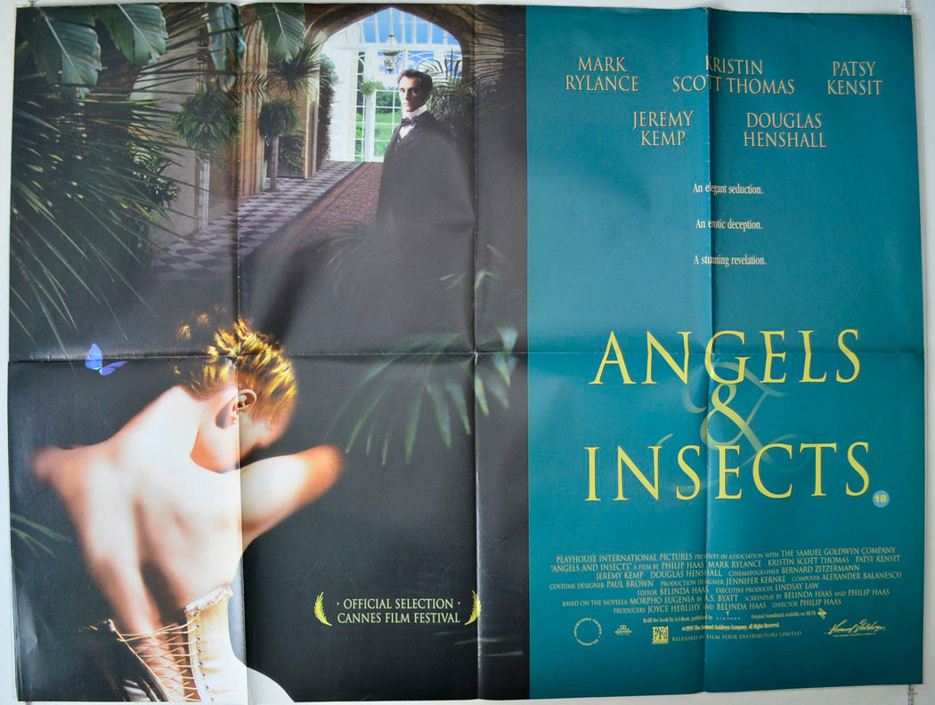 “Angels And Insects” Original British Quad Poster - Movie Poster ...
