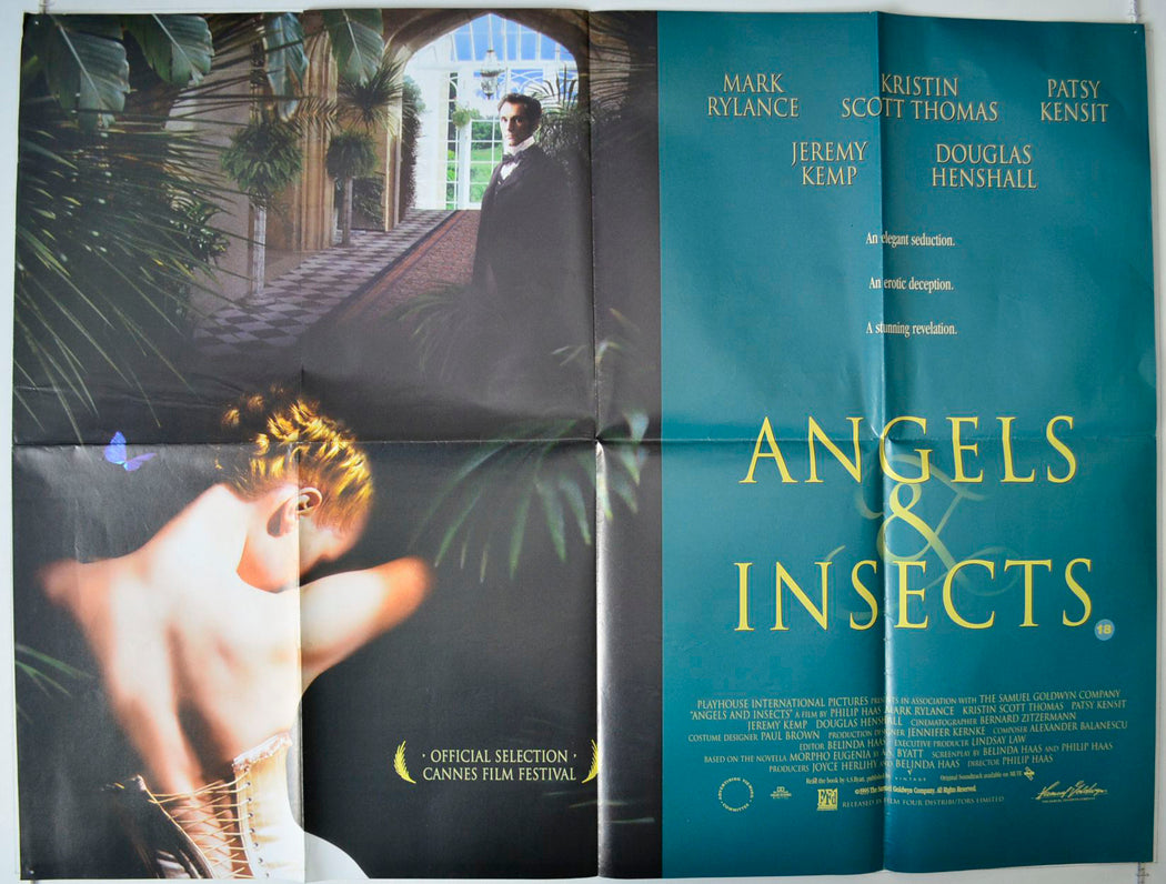 “Angels And Insects” Original British Quad Poster - Movie Poster ...
