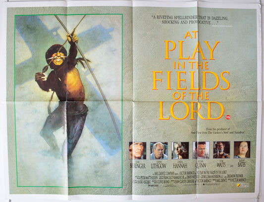 At Play In The Fields Of The Lord   Original British Quad Poster - Movie Poster