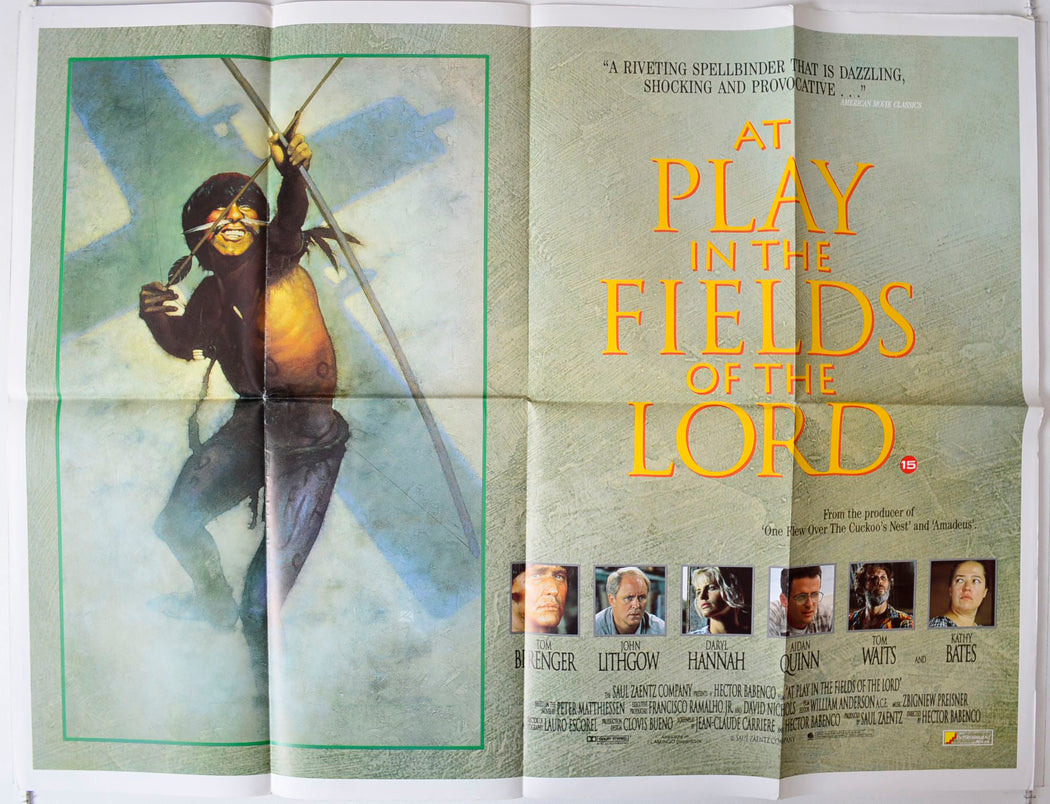 At Play In The Fields Of The Lord   Original British Quad Poster - Movie Poster