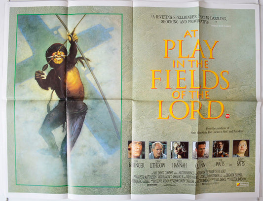 At Play In The Fields Of The Lord   Original British Quad Poster - Movie Poster