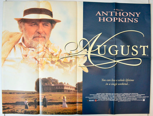 August Original British Quad Poster - Movie Poster