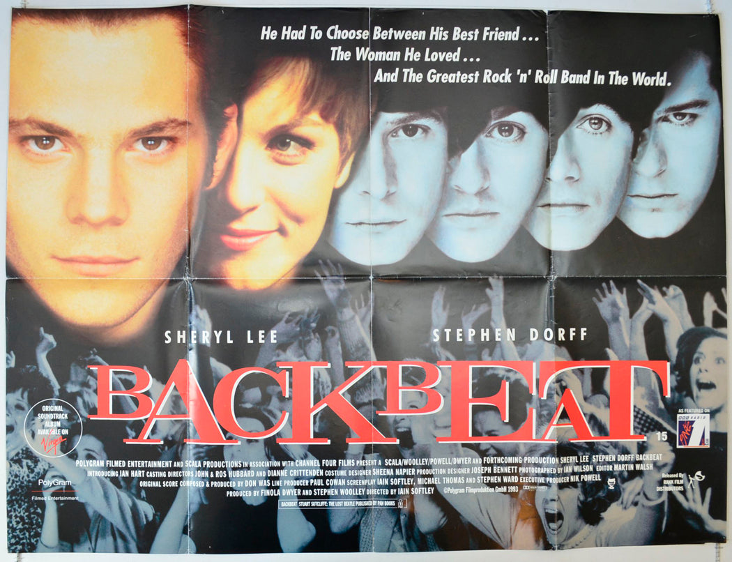 Backbeat Original British Quad Poster - Movie Poster