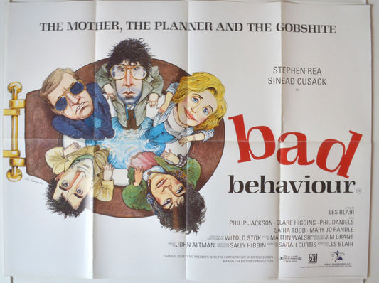 Bad Behaviour   Original British Quad Poster - Movie Poster