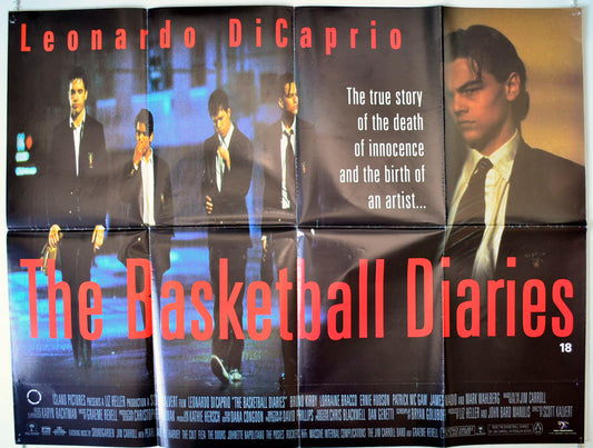 The Basketball Diaries   Original British Quad Poster - Movie Poster