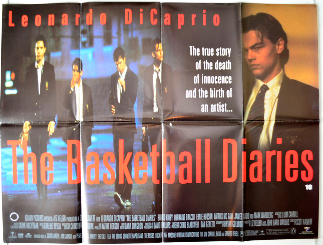 The Basketball Diaries   Original British Quad Poster - Movie Poster