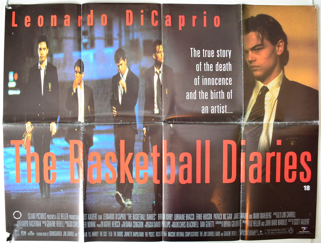 The Basketball Diaries   Original British Quad Poster - Movie Poster