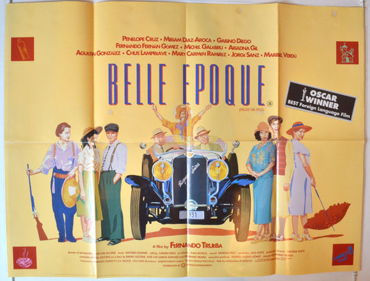 Belle Epoque   Original British Quad Poster - Movie Poster