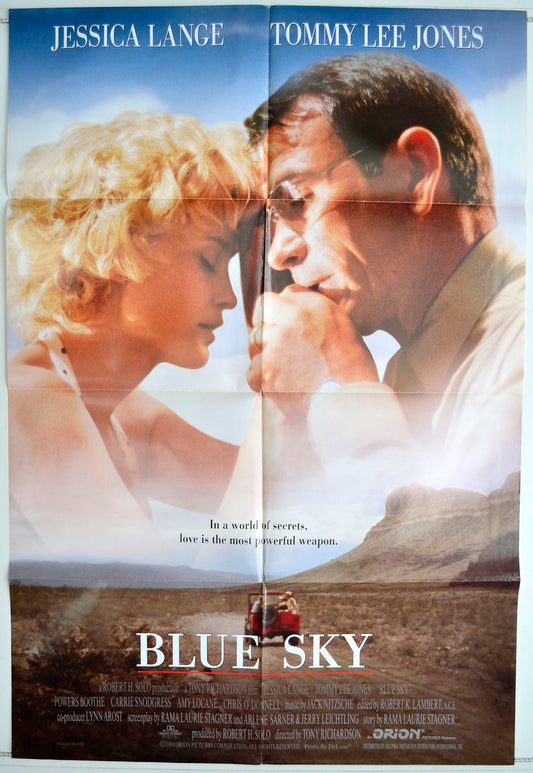 Blue Sky   Original One Sheet Poster - Movie Poster