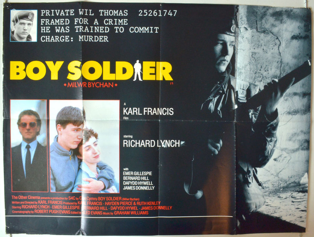 Boy Soldier   (a.k.a. MILWR BYCHAN)   Original British Quad Poster - Movie Poster