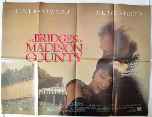 The Bridges Of Madison County   Original British Quad Poster - Movie Poster