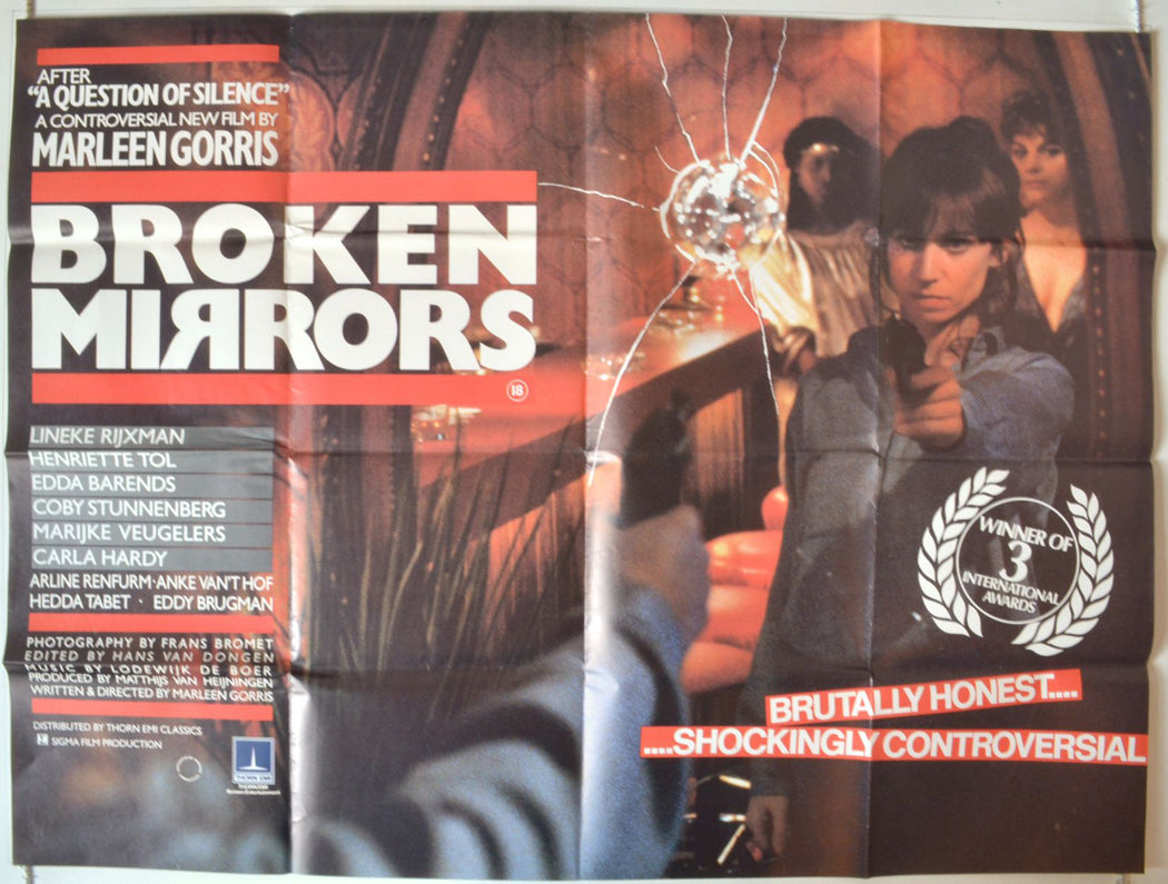 Broken Mirrors  (a.k.a. Gebroken Spiegels) Original British Quad Poster - Movie Poster