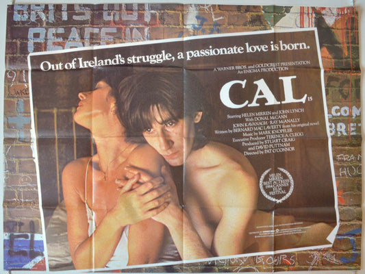 Cal   Original British Quad Poster - Movie Poster