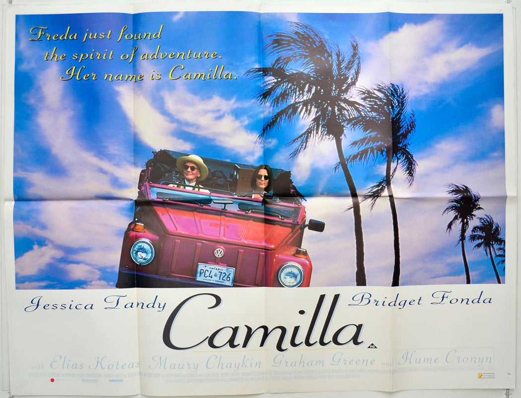 Camilla   Original British Quad Poster - Movie Poster