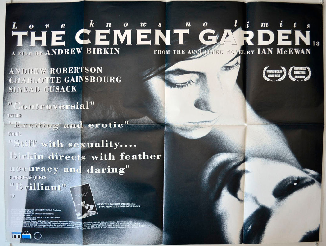 The Cement Garden   Original British Quad Poster - Movie Poster