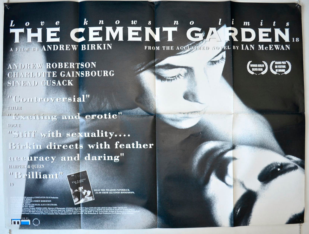 The Cement Garden   Original British Quad Poster - Movie Poster