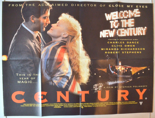 Century   Original British Quad Poster - Movie Poster