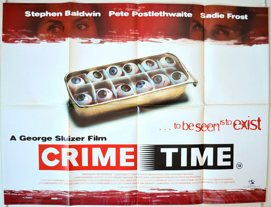 Crime Time   Original British Quad Poster - Movie Poster