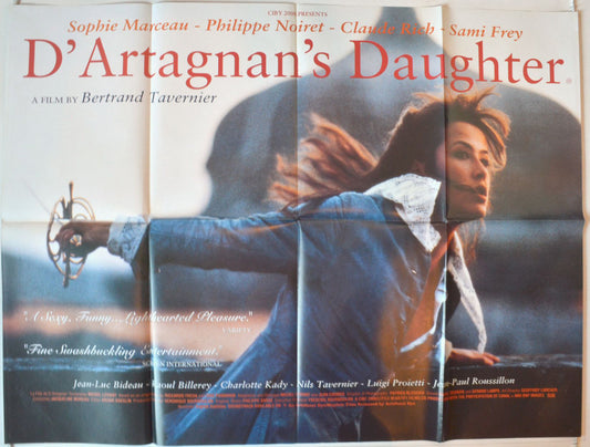 D'Artagnan's Daughter   (a.k.a. La Fille De D'artagnan)   Original British Quad Poster - Movie Poster