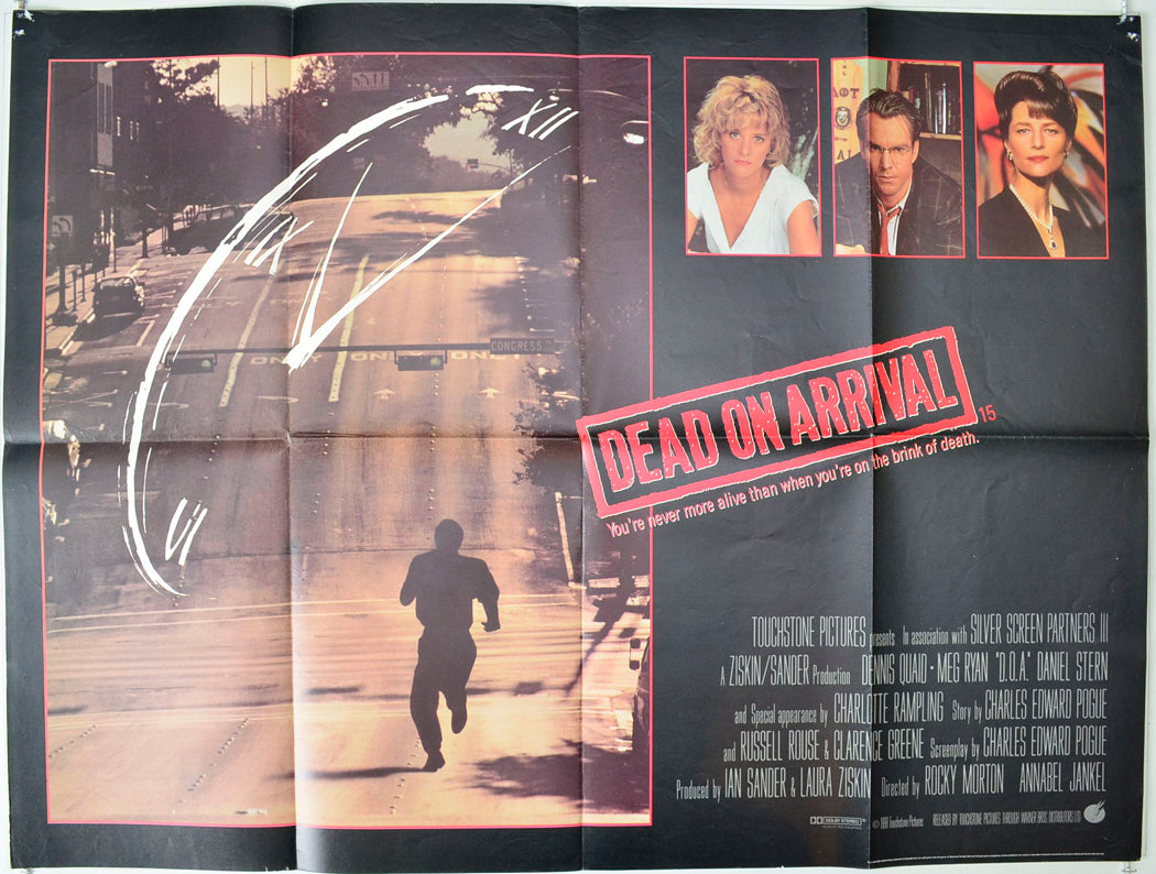 D.O.A. (Dead On Arrival) Original British Quad Poster - Movie Poster