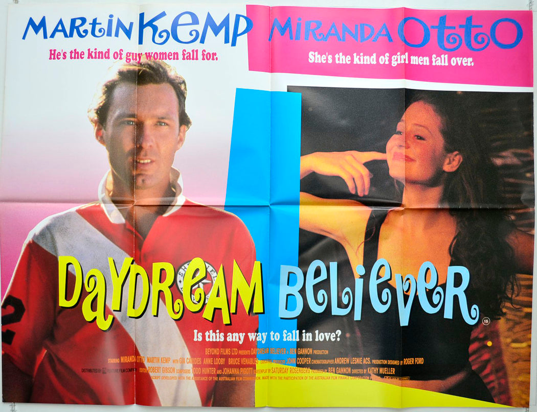 Daydream Believer  (a.k.a. The Girl Who Came Late)   Original British Quad Poster - Movie Poster