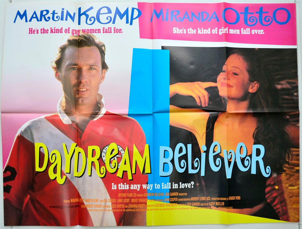 Daydream Believer  (a.k.a. The Girl Who Came Late)   Original British Quad Poster - Movie Poster