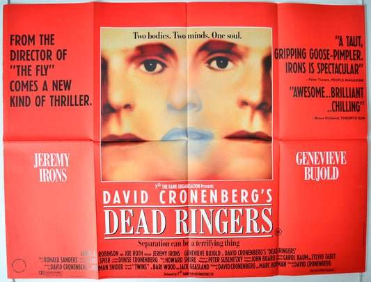 Dead Ringers   Original British Quad Poster - Movie Poster