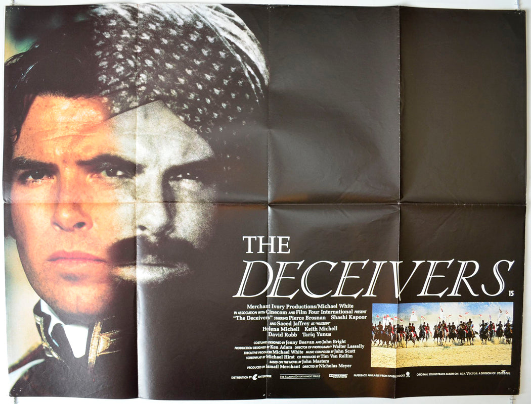 The Deceivers   Original British Quad Poster - Movie Poster