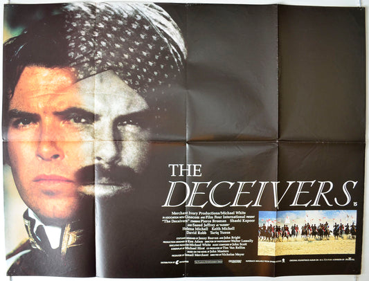 The Deceivers   Original British Quad Poster - Movie Poster