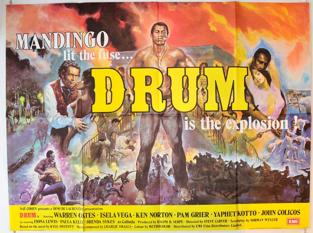 Drum Original British Quad Poster - Movie Poster